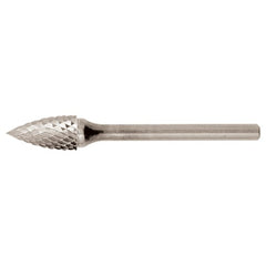 SG-2 Double Cut Solid Carbide Bur-Pointed Tree Shape