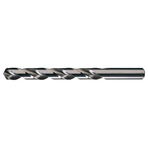 V RHS / RHC HSS 118 Degree Radial Point General Purpose Jobber Length Drill - Bright - Exact Industrial Supply