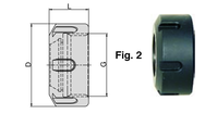 ER25-DIN 6499 Top Clamping Nut - Caliber Tooling