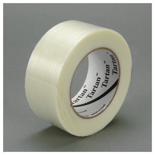 Tartan Filament Tape 8934 Clear 48 mm × 55 m 4 mil - Caliber Tooling