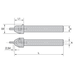 ATBI50015 WG A SERIES STEEL TOOLHOLDER - Exact Industrial Supply