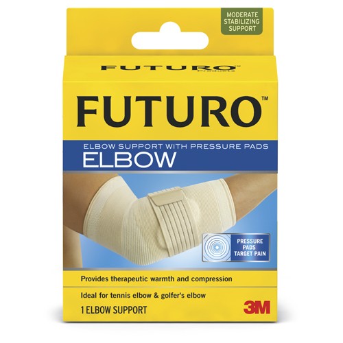 FUTURO Comfort Elbow with Pressure Pads 47863ENR Large - Caliber Tooling