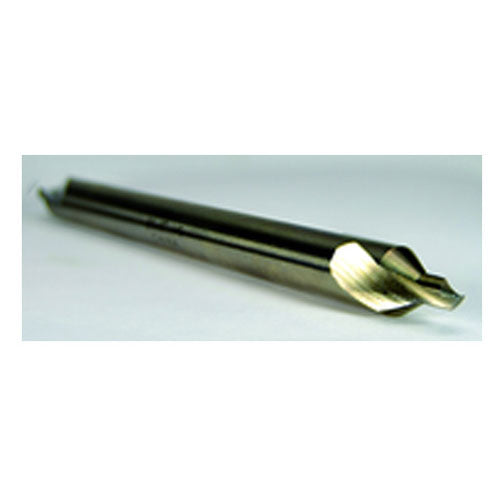 #2 × 6″ OAL 60 Degree HSS Long Combined Drill and Countersink Uncoated - Caliber Tooling