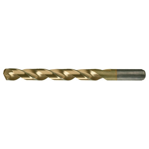 15/64 RHS / RHC HSS-CO 8% (M42) 135 Degree Split Point Heavy Duty Cobalt Drill - TiN