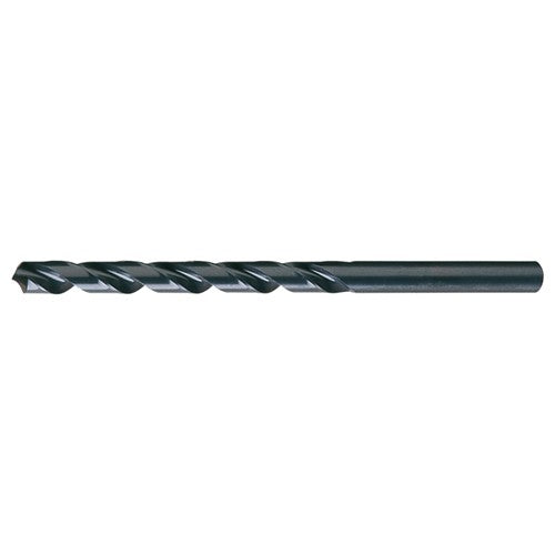 55/64 RHS / RHC HSS 118 Degree Radial Point General Purpose Taper Length Drill - Steam Oxide - Exact Industrial Supply