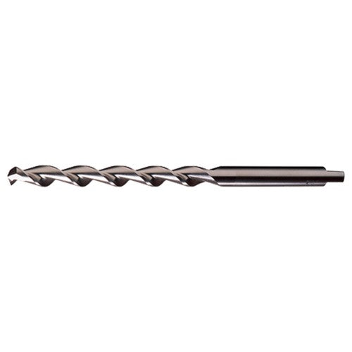 #47 RHS / RHC HSS 118 Degree Notched Point HSS Parabolic Taper Length Drill - Bright