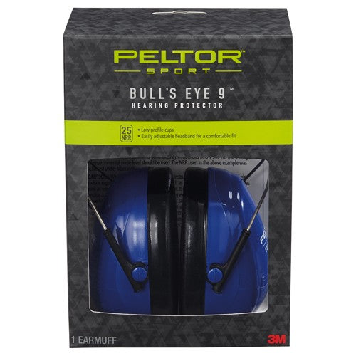 Blue Peltor™ Sport Bull's Eye 9(TM Alt Mfg # 97007 - Caliber Tooling