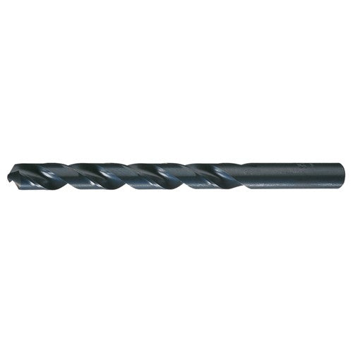 10.50mm RHS / RHC HSS 118 Degree Radial Point General Purpose Jobber Length Drill - Steam Oxide - Exact Industrial Supply