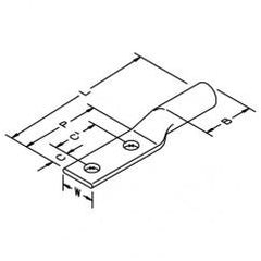 31178 COPPER TWO HOLE LONG BARREL - Caliber Tooling