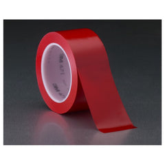 3M Vinyl Tape 471 Red 3/8″ × 36 yd 5.2 mil 96 rolls per case Individually Wrapped Conveniently Packaged - Caliber Tooling