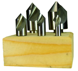 9 pc. HSS 90 Degree Countersink Set - Caliber Tooling