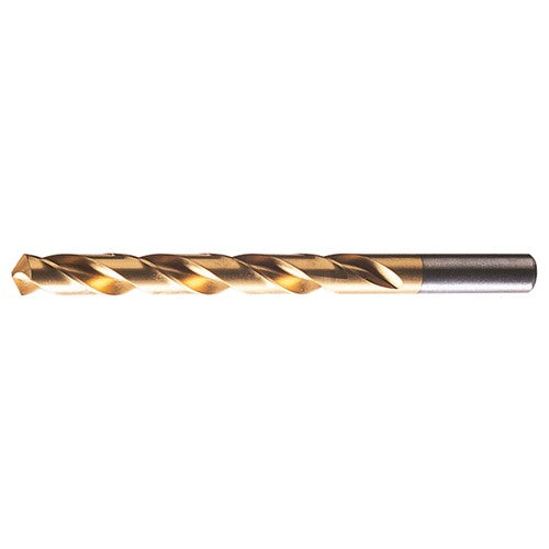 R RHS / RHC HSS 118 Degree Radial Point General Purpose Jobber Length Drill - TiN