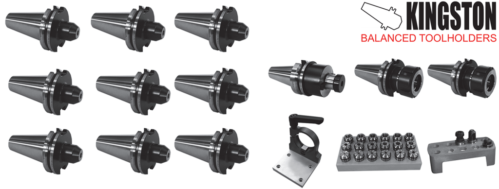 Toolholders  - BT 40 Tooling Package - Part # B40-PKG - Caliber Tooling