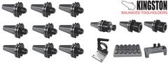 Toolholders  - BT 40 Tooling Package - Part # B40-PKG - Caliber Tooling