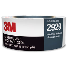 3M General Use Duct Tape 2929 Silver 1.88″ × 50 yd 5.5 mil Individually Wrapped Conveniently Packaged - Caliber Tooling