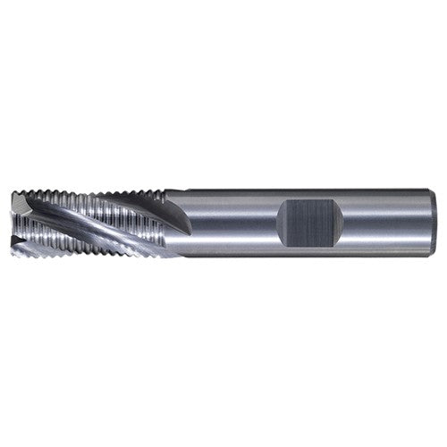 ‎5/8″ × 5/8″ × 1-1/4″ × 3-1/2″ RHS / RHC Solid Carbide Mult-Flute Square End High-Performance End Mill - TiAlN - Exact Industrial Supply