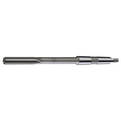 ‎1-3/16 STR / RHC HSS Taper Shank Straight Flute Reamer - Bright - Exact Industrial Supply