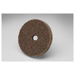 Scotch-Brite EXL Unitized Wheel XL-UW 8A Coarse 3″ × 1/2″ × 1/4″ - Caliber Tooling