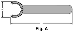 ER20M Spanner Wrench - Mini - Caliber Tooling