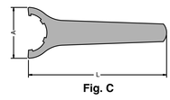 ER25 Spanner Wrench - Caliber Tooling