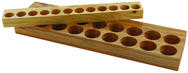 TG100 - Wood Tray - 41 Pcs. - Caliber Tooling