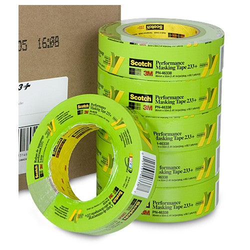 Scotch Performance Masking Tape 233+ 46338 36 mm × 55 m - Caliber Tooling