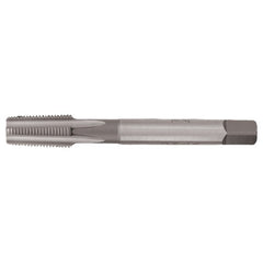 ‎1-11.5 NPT 5 Flute HSS Medium Hook Taper CNC Extra Length Taper Pipe Tap- Bright - Exact Industrial Supply