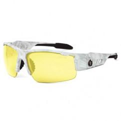 DAGR-YT YELLOW LENS SAFETY GLASSES - Caliber Tooling