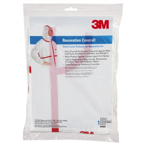 X-Large 3M™ Renovation Coverall 94565 Alt Mfg # 34871 - Caliber Tooling