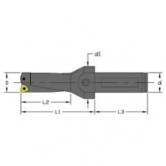 UD-2125-4D-150 4XD Indexable Drill - Caliber Tooling