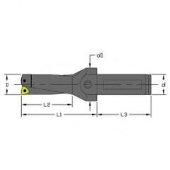 UD-2125-4D-150 4XD Indexable Drill - Caliber Tooling