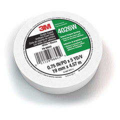 3M Double Coated Urethane Foam Tape 4026W White 3/4″ × 5 yd 62mil - Caliber Tooling