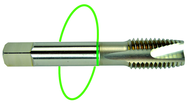 1-8 Dia. - H4 - 3 FL - Std Spiral Flute Tap - Green Ring - Caliber Tooling