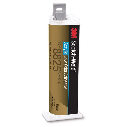 3M Scotch-Weld Low Odor Acrylic Adhesive DP8825NS Green 45 mL Duo-Pak - Caliber Tooling