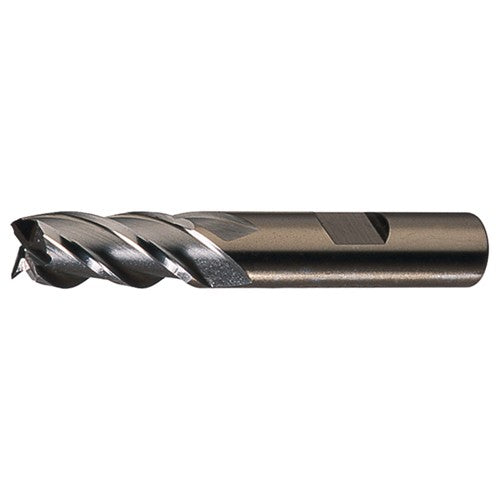 ‎1″ × 1″ × 1″ × 3-1/2″ RHS / RHC HSS-E (PM) Powder Metal Finishing End Mill-4F SE CC - Bright - Exact Industrial Supply