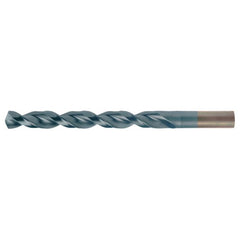 #39 RHS / RHC HSS-CO 8% (M42) 135 Degree Split Point Q-Cobalt Wide Land Parabolic Jobber Drill - TiCN