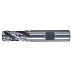 ‎3/4″ × 3/4″ × 7/8″ × 3-1/2″ RHS / RHC Solid Carbide Mult-Flute Square End High-Performance End Mill - Bright - Exact Industrial Supply