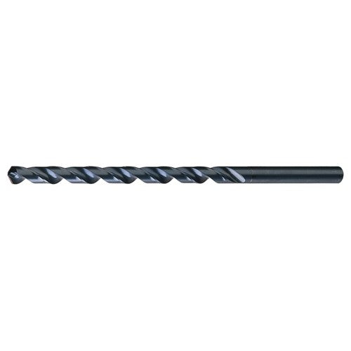 11/16″ RHS / RHC HSS 118 Degree Notched Point Extra Length Drill - Steam Oxide - Exact Industrial Supply