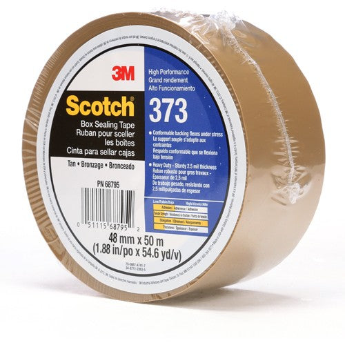 Scotch Box Sealing Tape 373 Tan 48 mm × 50 m - Caliber Tooling