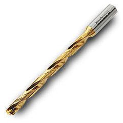 TD1200144S6R01 12xD Gold Twist Drill Body-Cylindrical Shank - Caliber Tooling