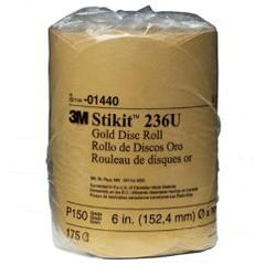 6 - P150 Grit - 236U Disc Roll - Caliber Tooling