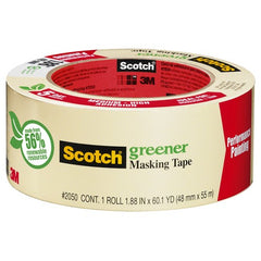 ‎Scotch Greener Masking Tape for Performance Painting 2050-72A 2.82″ × 60.1 yd (72 mm × 55 m) - Caliber Tooling