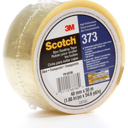 Scotch Box Sealing Tape 373 Clear 48 mm × 50 m - Caliber Tooling