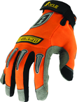 High Viz Orange Reflective Work Glove - Medium - Caliber Tooling