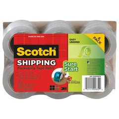 Scotch Sure Start Packaging Tape DP-1000RF6 1.88″ × 900″ (48 mm × 22 8 m) - Caliber Tooling