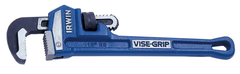 1-1/2" Pipe Capacity - 10" OAL - Cast Iron Pipe Wrench - Caliber Tooling