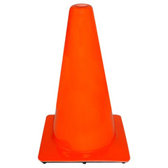 3M 18″ PVC Non Reflective Traffic Safety Cone 90128H1-C Orange - Caliber Tooling