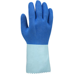 Blue Double Dip Latex 12″ Glove M