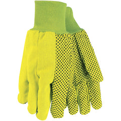 Yellow - Double Palm,Dot,Knit Wrist