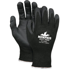 MCR Safety Cut Pro Glove - 10 Gauge HyperMax Shell - Nitrile Foam Coated Palm and Fingertips - Size Medium - Caliber Tooling